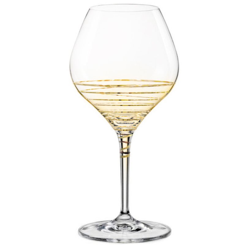Набор бокалов для вина 450 мл Bohemia Crystal Аморосо 2 шт бокал для вина 670 мл стекло 6 шт bohemia milvus 91l 1sd22 0 00000 670 664