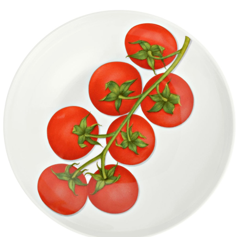 Тарелка суповая 20,5 см Taitu Freedom Vegetable красный пара кофейная 100 мл taitu butterfly красный