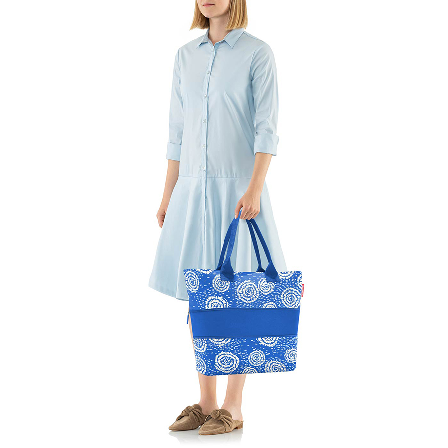 Сумка Reisenthel Shopper E1 Batik Strong Blue Reisenthel CKH-RJ4070 - фото 3