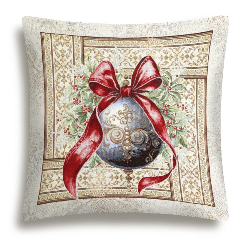 Подушка 45 х 45 см Le Gobelin Золотой шар золотаяголубая 1195₽