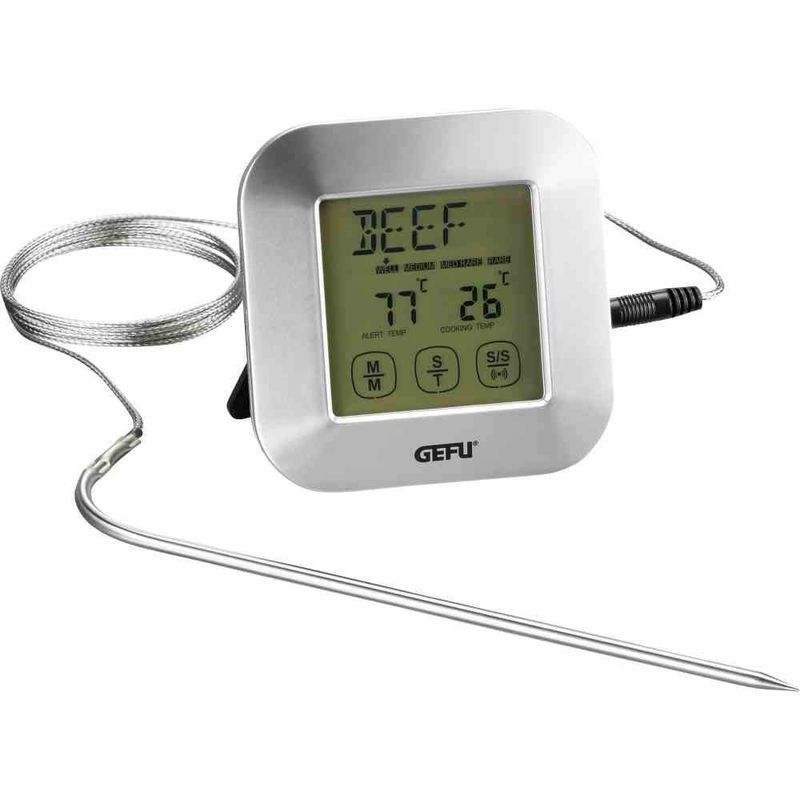 Термометр цифровой для жаркого с таймером Gefu Punto кулинарный термометр для духовки accura цифровой с таймером