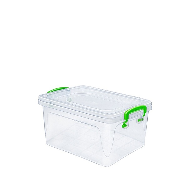 Контейнер прямоугольный 3,8 л Эльфпласт Fresh Box slim контейнер квадратный 6 л эльфпласт fresh box