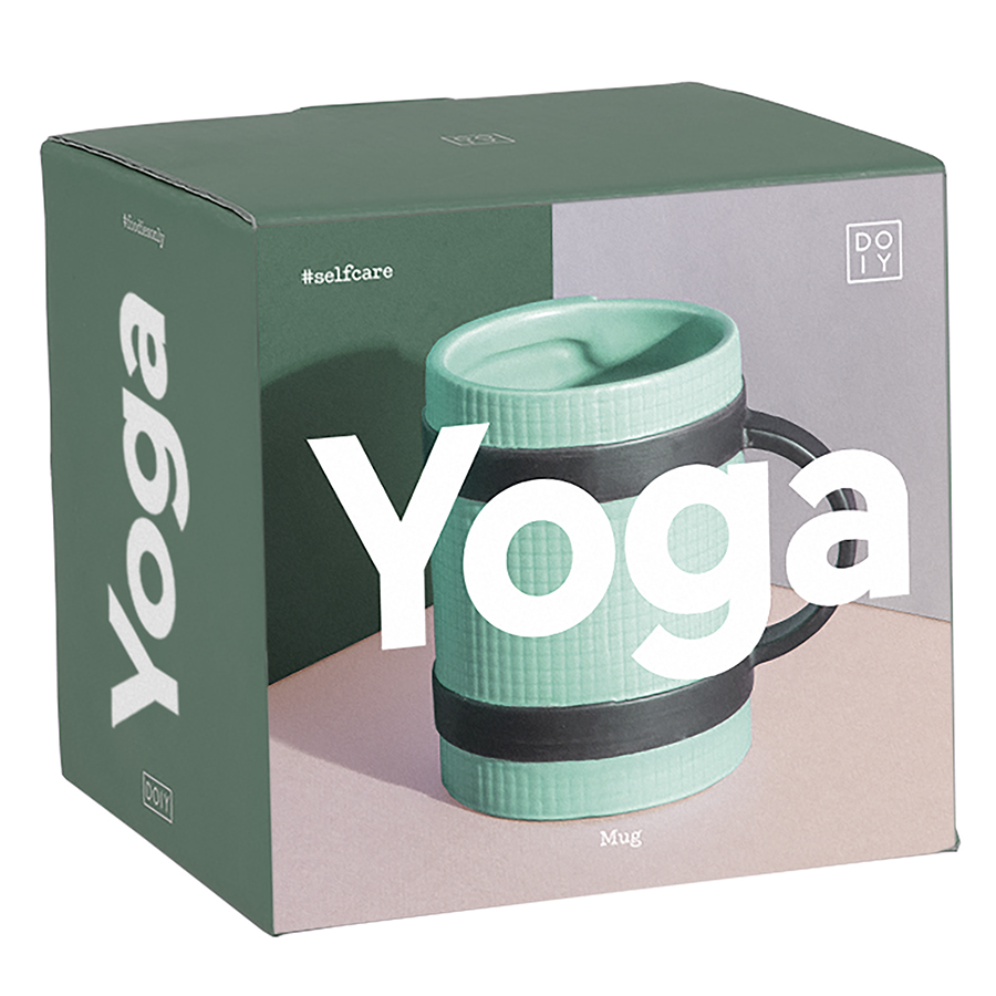 Кружка Doyi Yoga Mug зелёная Doiy CKH-DYMUGYOGR - фото 4