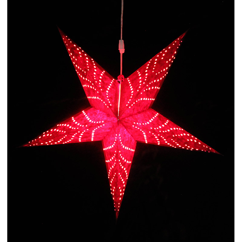 Led-светильник подвесной Star 60 см красный EnjoyMe CKH-EN_NY0061 - фото 3