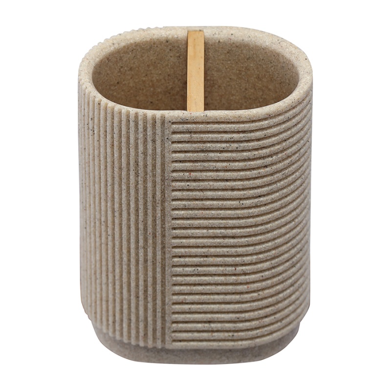 Стакан для зубных щёток Bergenson Bjorn Dune песочный 1590₽