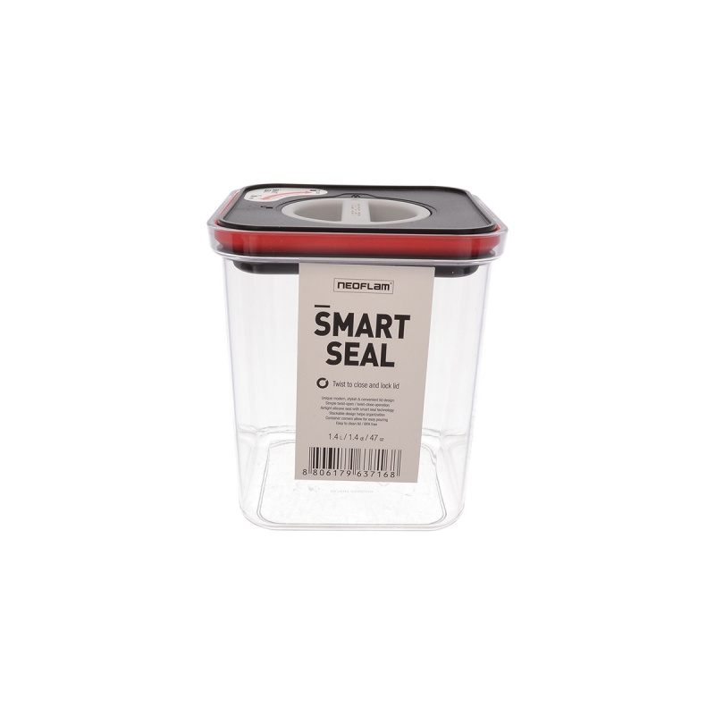 Контейнер с крышкой 1,4 л Neoflam Smart Seal контейнер непросыпайка для еды и снеков munchkin cest silicone с крышкой ментол