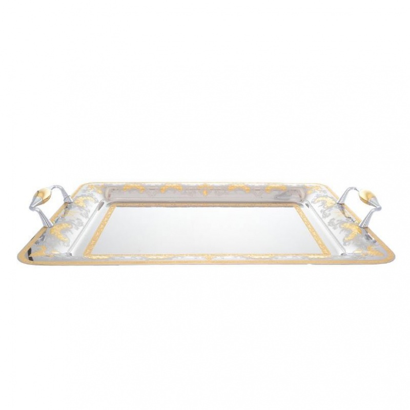 

Поднос 45 x 31,5 см Brignani Alena Mirror Gold