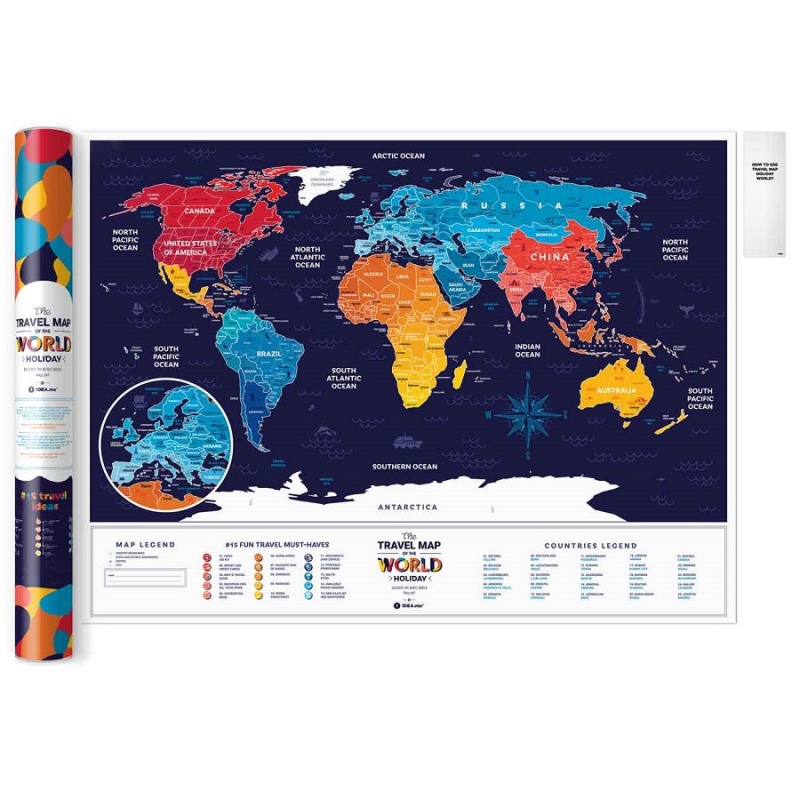 

Карта Travel Map Holiday World