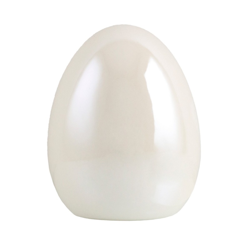 Сувенир 11,5 см Азалия Яйцо белый магнолия с глиттером 68 см азалия белый