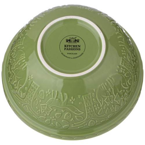 Салатник KITCHEN PASSIONS 23.5.х.23.5.х.11 см, зеленый