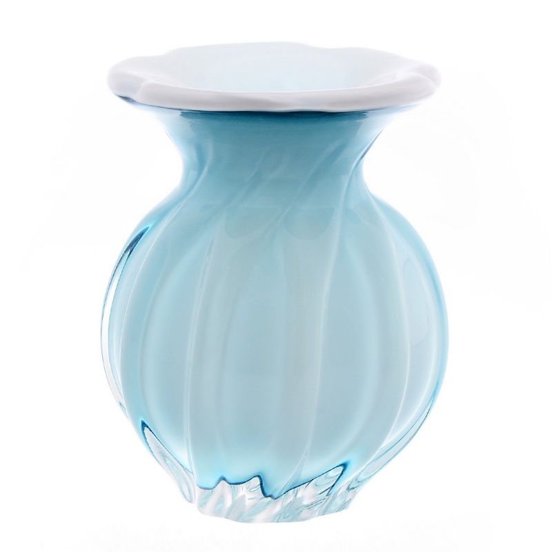 Ваза 22 см Egermann голубой ваза для ов 26 см egermann clear green special