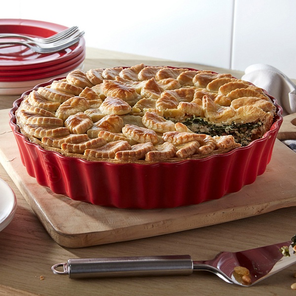 Форма 32 см Emile Henry Гранат Киш