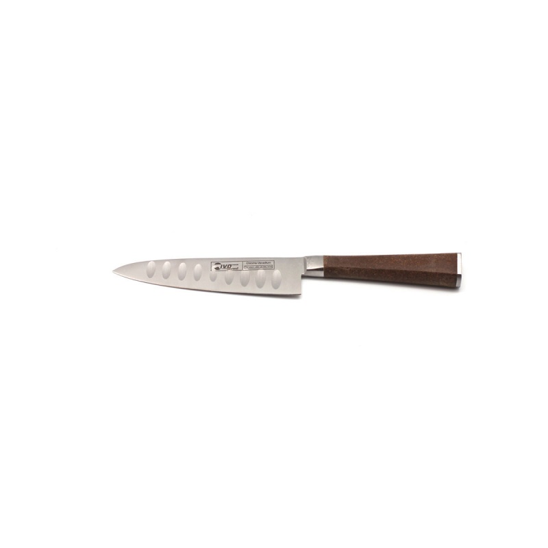 Нож для чистки с канавками 12 см Ivo Cork Ivo CKH-33393.12 - фото 1