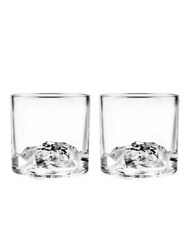 Cтакан для виски Liiton Mont Blanc 2 шт стакан для виски 380 мл стекло 6 шт bohemia columba optic 59525