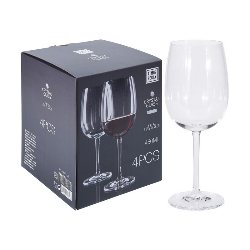 Набор бокалов для вина 4 шт. 480 мл Excellent Houseware Excellent Houseware CKH-SR3000000 - фото 1