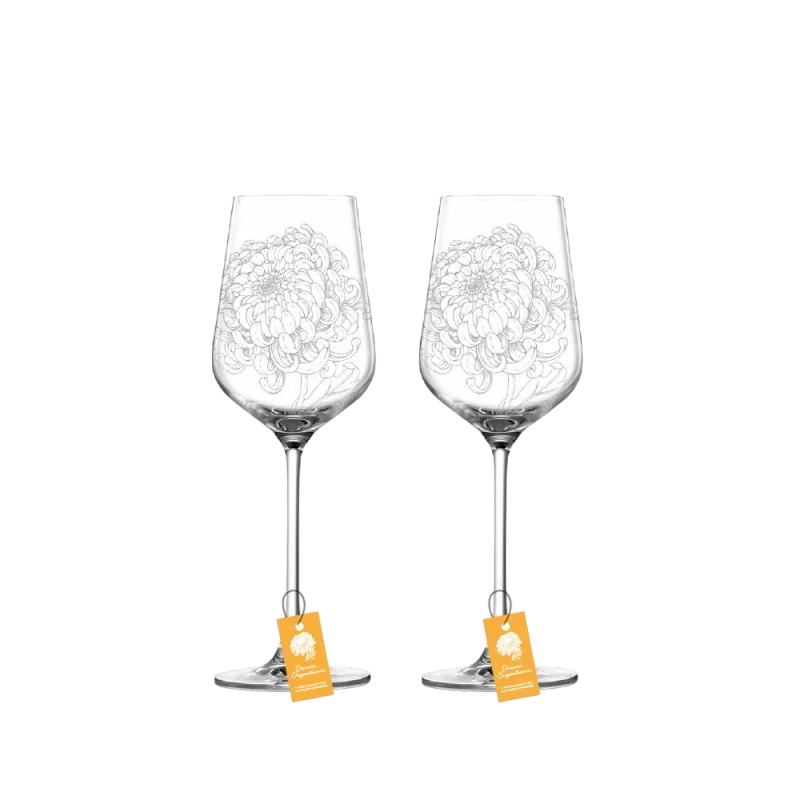Набор бокалов для шардоне 405 мл Lucaris Gracias 2 шт. бокал для вина стеклянный karat 335 мл