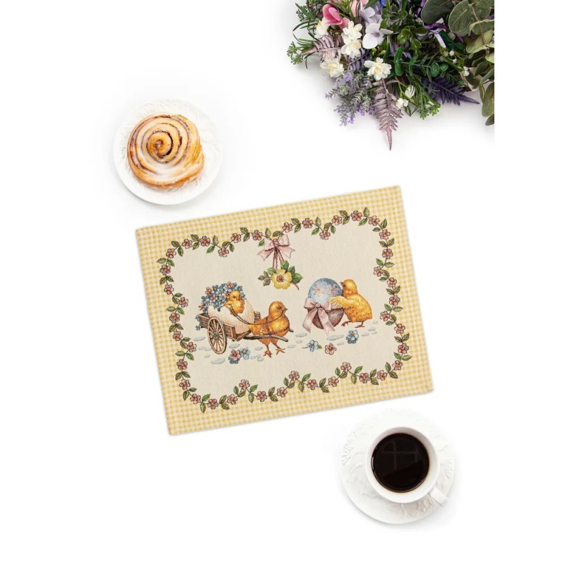 Салфетка 35 х 45 см Le Gobelin Мои любимые незабудки