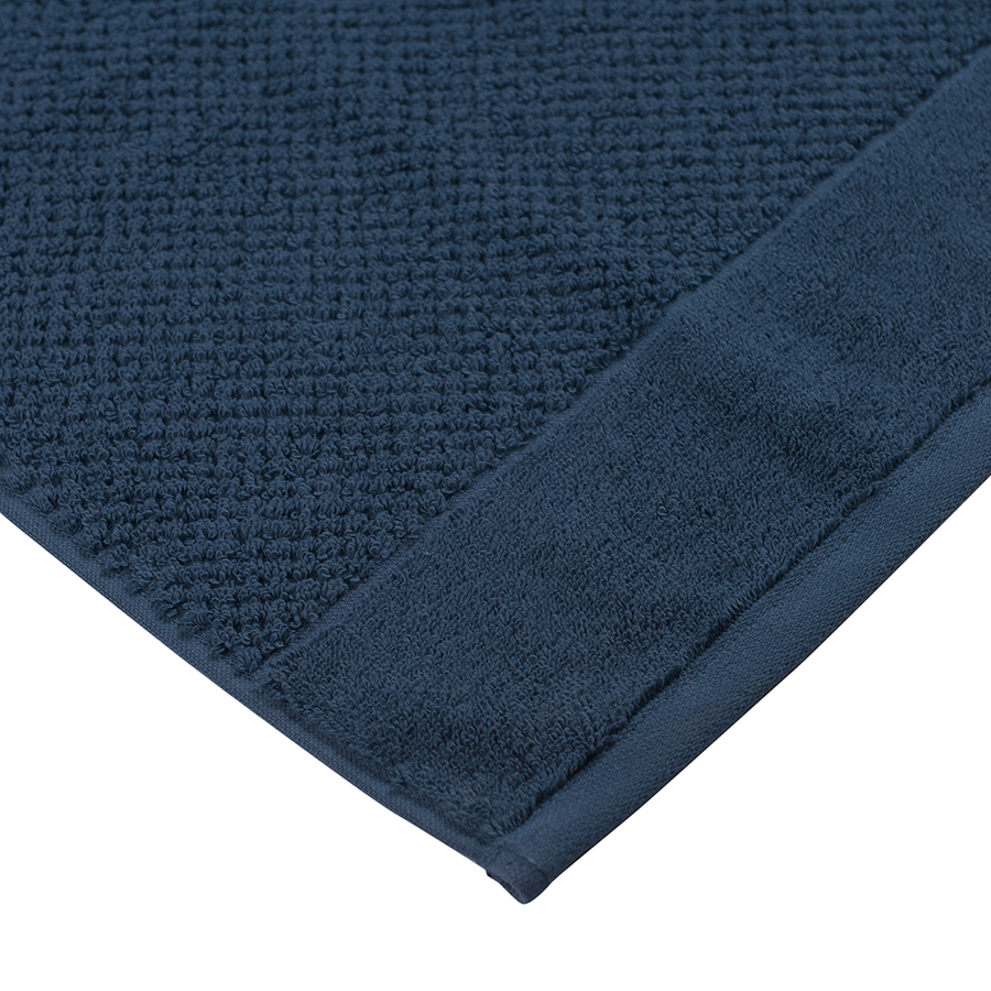 Полотенце для рук фактурное Tkano Essential темно-синее Tkano CKH-TK20-HT0003 - фото 5