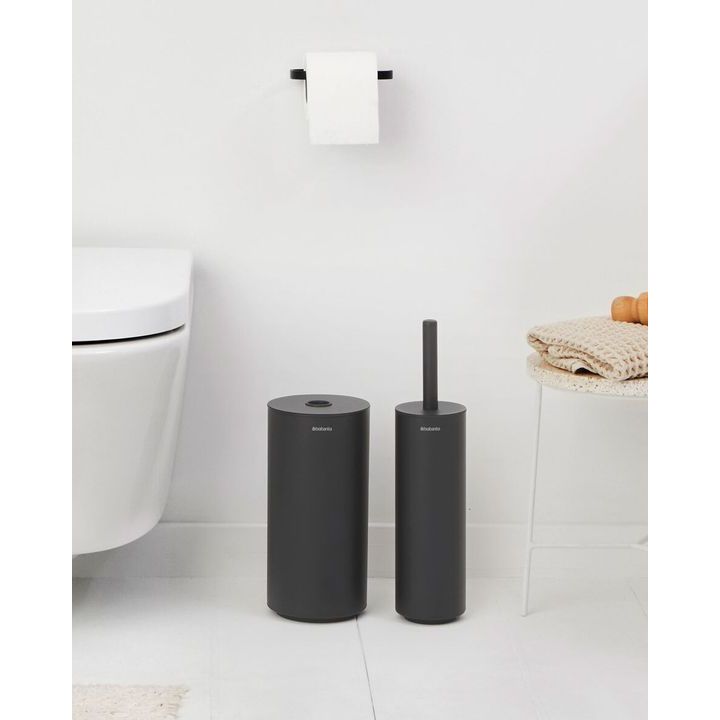 Набор для туалетной комнаты Brabantia MindSet графитовый Brabantia DMH-303685 - фото 2