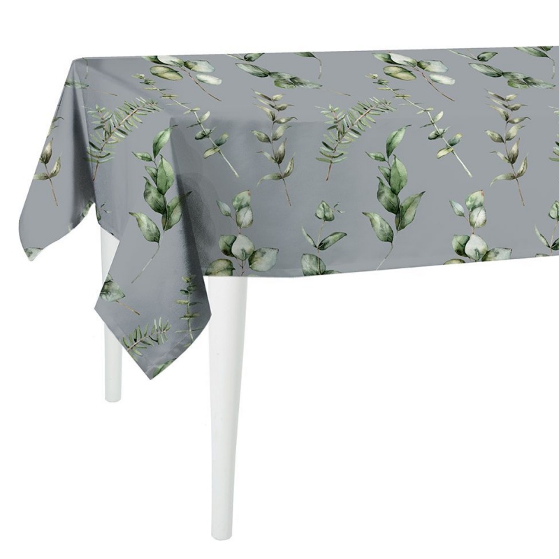 

Скатерть 140 x 220 см Mike & Co New York Basic Eucalyptus пепельный