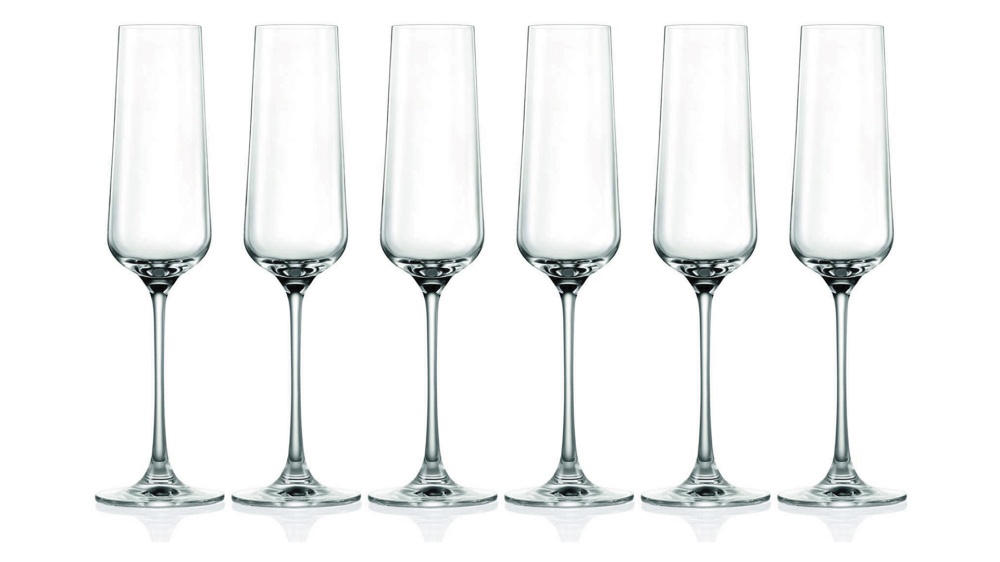 Набор бокалов для шампанского 270 мл Lucaris Hong Kong 6 шт. набор фужеров для шампанского 2 шт crystalite bohemia anser alizee
