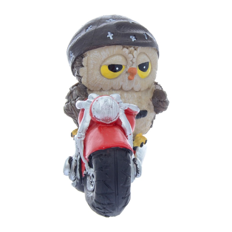 Статуэтка Repast Совёнок на мотоцикле статуэтка repast кролик с пончиком