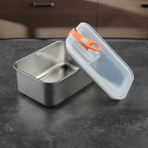 Контейнер металлический с крышкой NEOFLAM Perfect Seal, 800 мл