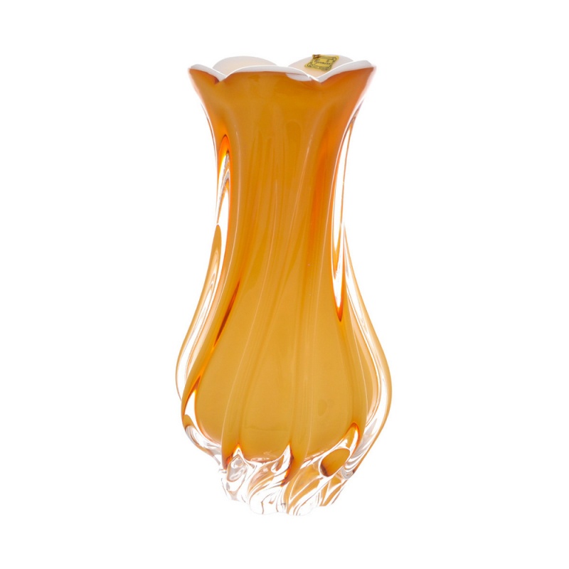 Ваза 27 см Egermann Opal Amber Kitkal Egermann DMH-55868