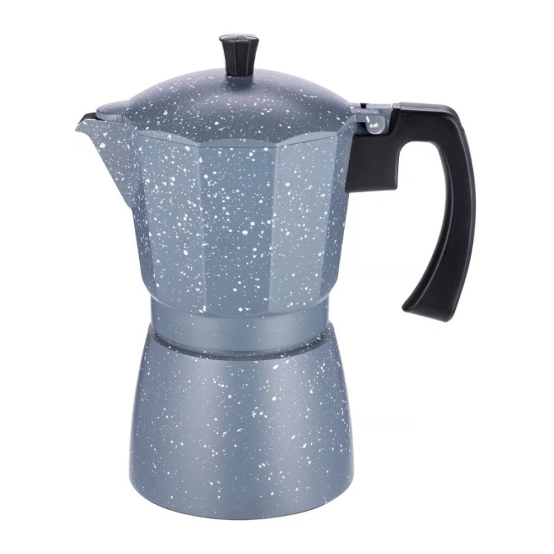 Кофеварка гейзерная алюминиевая 450 мл Teco