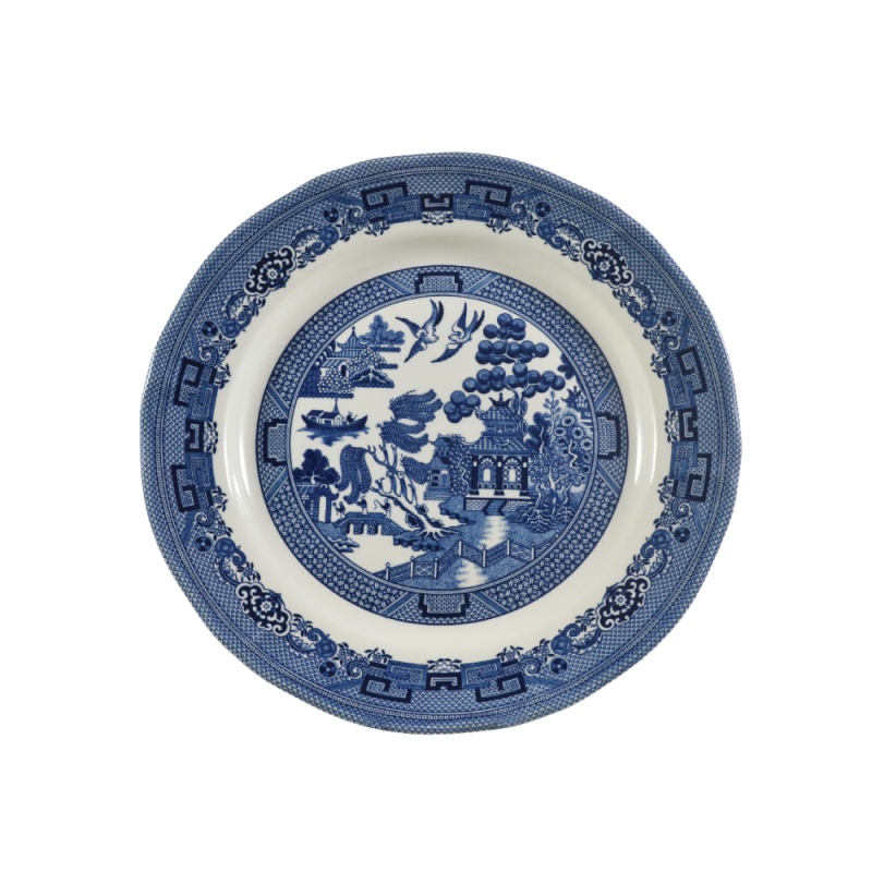 Тарелка 20,7 см Grace by Tudor England Blue Willow тарелка овальная 35 5 см grace by tudor england blue willow