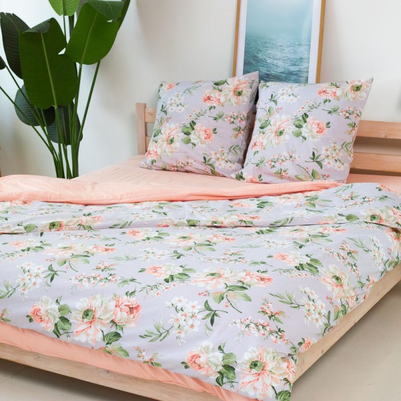 

Пододеяльник 160 х 220 см Melograno Floral Print Flower