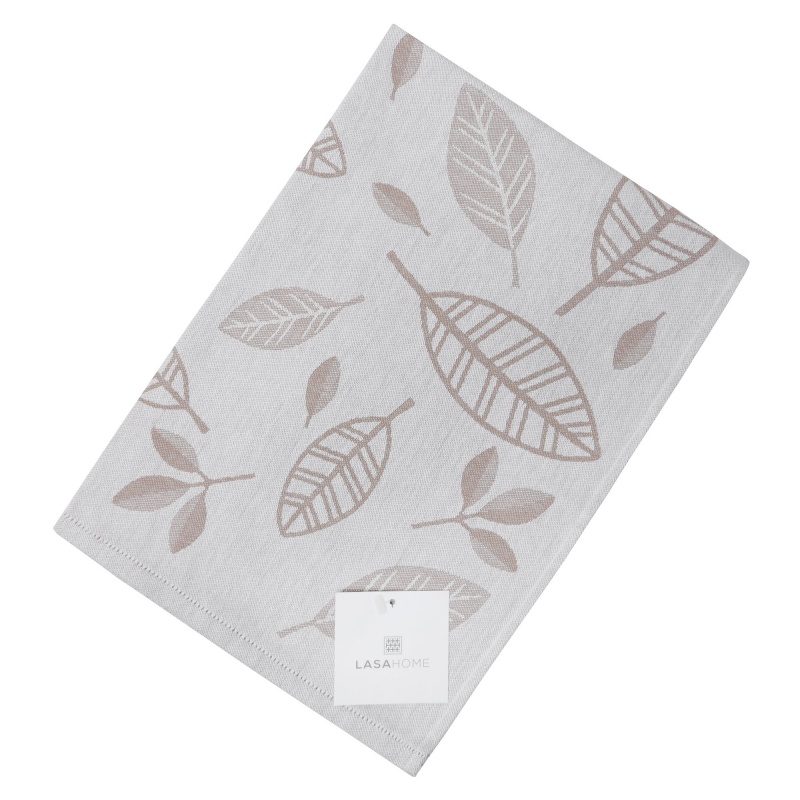 

Полотенце кухонное 50 х 70 см Lasa Home Leaf коричневый