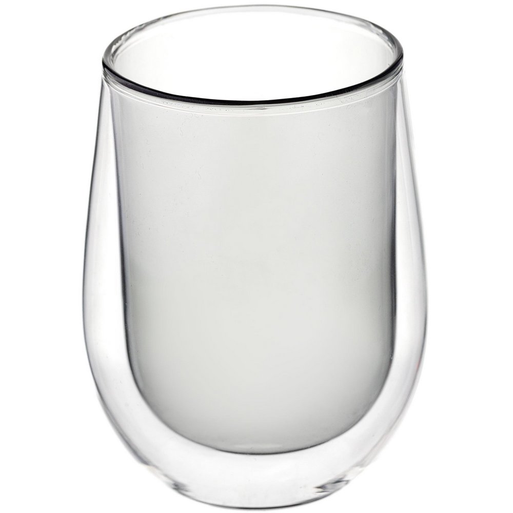 Набор стаканов с двойными стенками 300 мл Magia Gusto Benvenuto 6 шт серый Magia Gusto CKH-BG19291-S-SET6 - фото 3