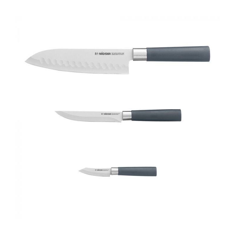 Набор кухонных ножей Nadoba Haruto 3 шт нож для овощей nadoba haruto 8 см