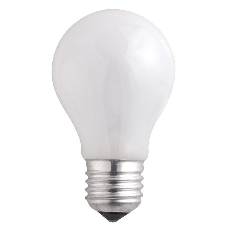 Лампа накаливания A55 240V 60 Вт E27 JazzWay тёплый белый свет 12₽