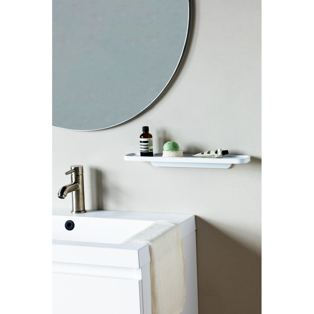 Полочка для ванной комнаты 43 см Brabantia минерально-белый Brabantia DMH-303548 - фото 7