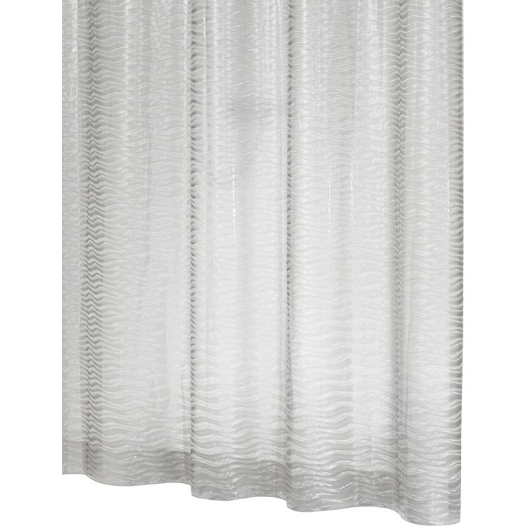 Штора для ванных комнат 180 х 200 см Ridder Silk полупрозрачный ridder штора для ванных комнат bambus 180х200 см
