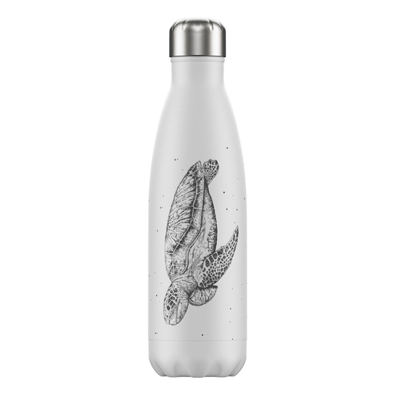 

Термос Chilly's Bottles sea life 500 мл turtle