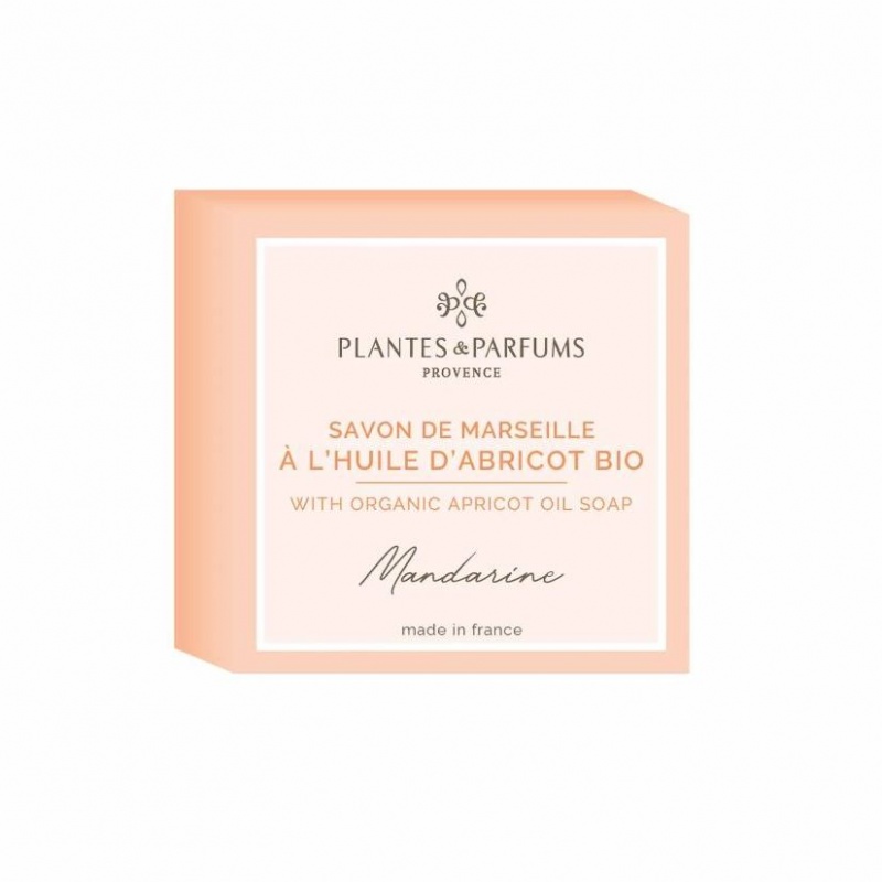 

Мыло 100 г Plantes et Parfums Мандарин и Абрикосовое масло
