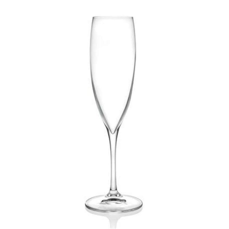 Набор бокалов для шампанского 240 мл RCR Wine Drop 6 шт бокал для вина wine 360 мл розовый