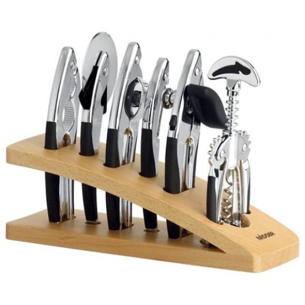 Набор кухонных инструментов Nadoba Sirena 7 предметов набор ножей blades 5 предметов 3 ножа овощечистка ножницы в комплекте синий