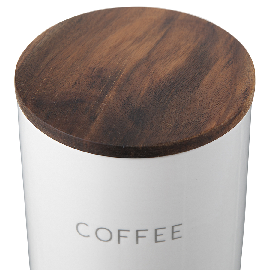 Контейнер для хранения кофе с деревянной крышкой Smart Solutions 1,2 л Smart Solutions CKH-CR1012C - фото 5
