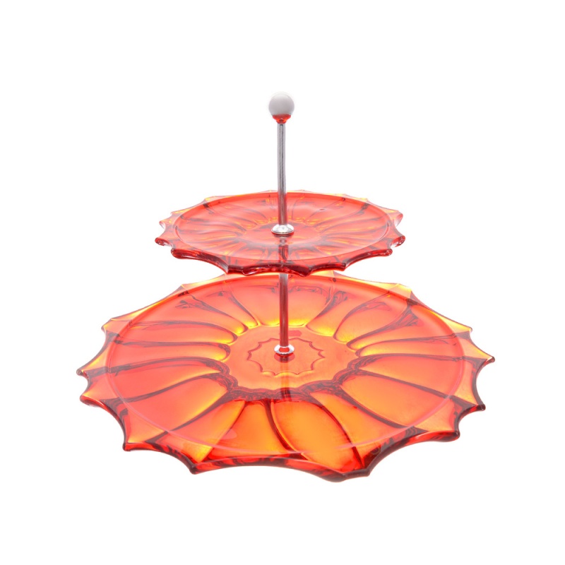 Этажерка As Crystal Plantica красный