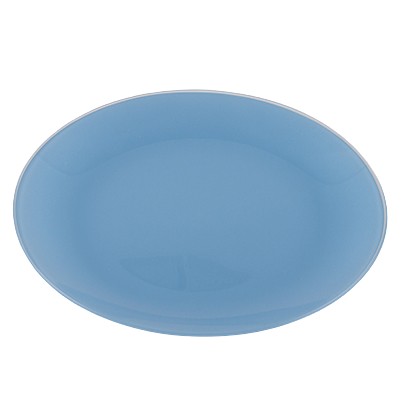 Тарелка десертная 20 см Nina Glass Палитра голубой