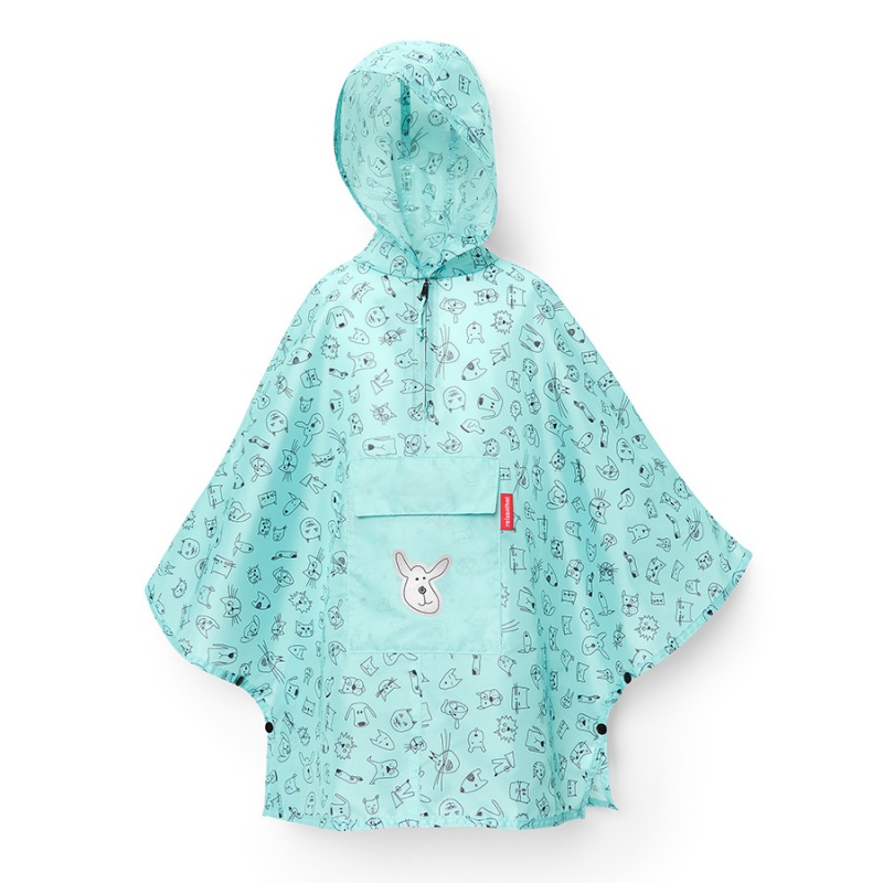 

Дождевик детский Reisenthel Cats and Dogs mint
