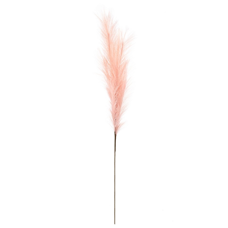 Трава пампасная декоративная 116 см Азалия розовый декоративная магнолия с глиттером 25 см азалия розовый