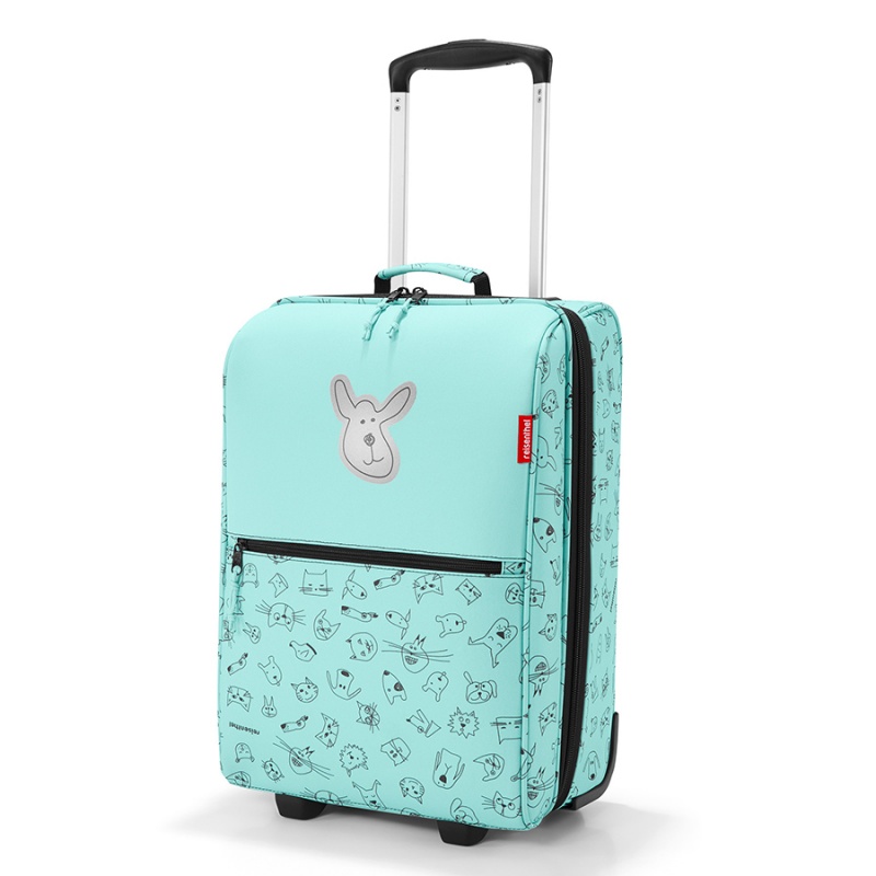 

Чемодан детский Reisenthel Trolley Cats and Dogs mint