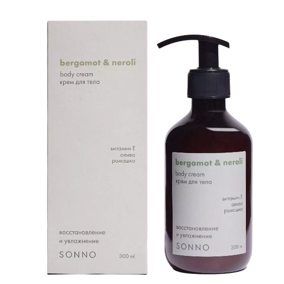 Крем для тела 300 мл Sonno Home Bergamot Neroli 2490₽