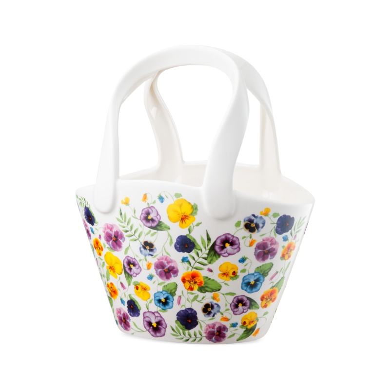 Ваза керамическая My Ceramic Story Анютины глазки 8190₽