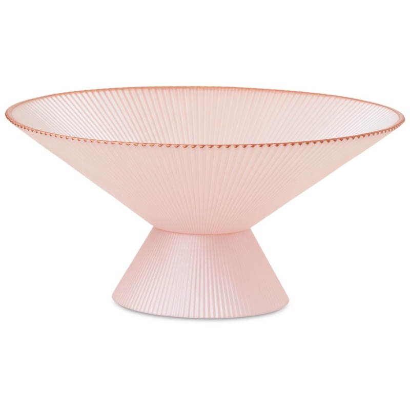 Блюдо на ножке 30 см Akcam Ноктюрн розовый 2023₽